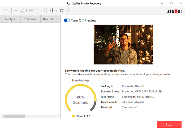 scanning process